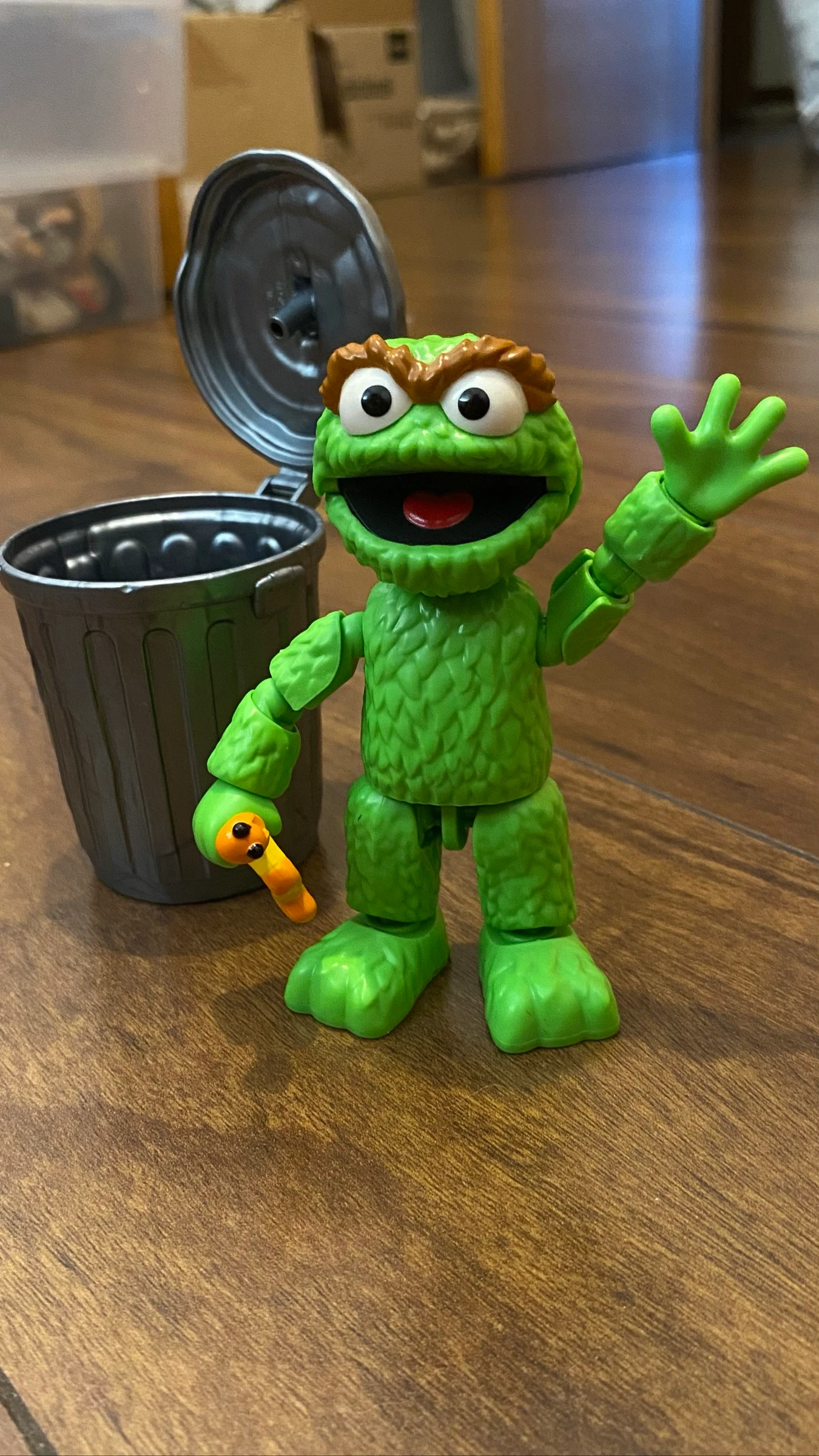 Figura barrio sésamo Oscar